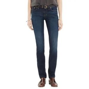 Madewell Alley Straight Dark Wash Denim Jeans 29